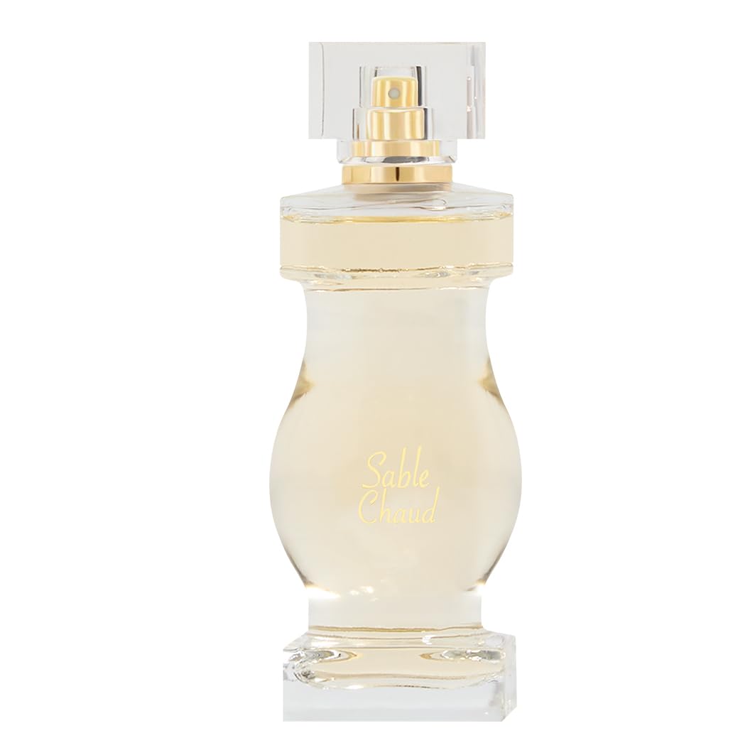 Jeanne Arthes – French Way of Life - Collection Azur - Sable chaud - Perfume for Women – Fruity & Floral Scent – Musk & Patchouli – Made in France – 3.3 Fl.Oz