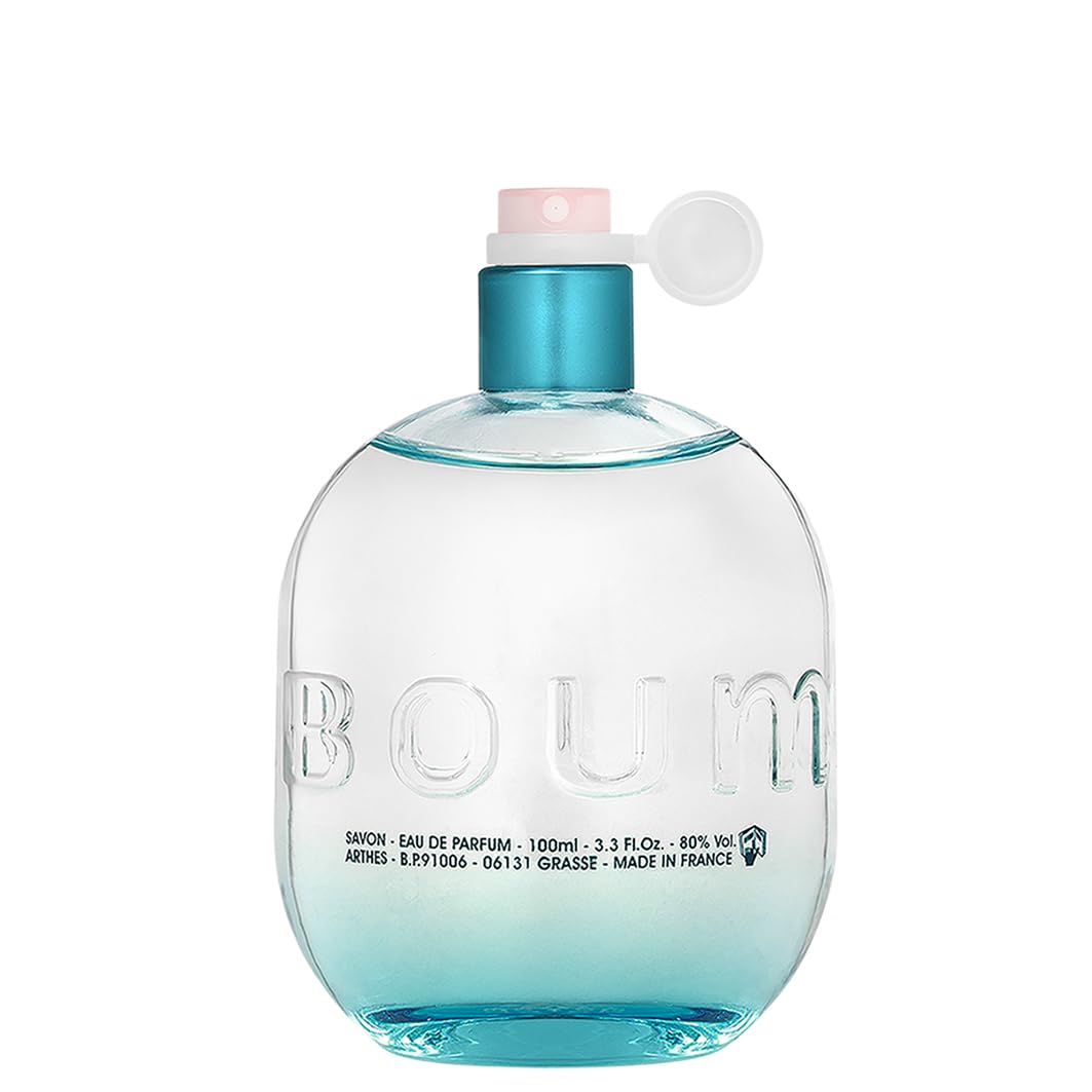 Jeanne Arthes - Boum Savon Eau De Parfum - Spray Perfume for Women - Fresh Floral Scent - Notes of Bergamot, Water Lily - Made in France - 3.38 fl.oz