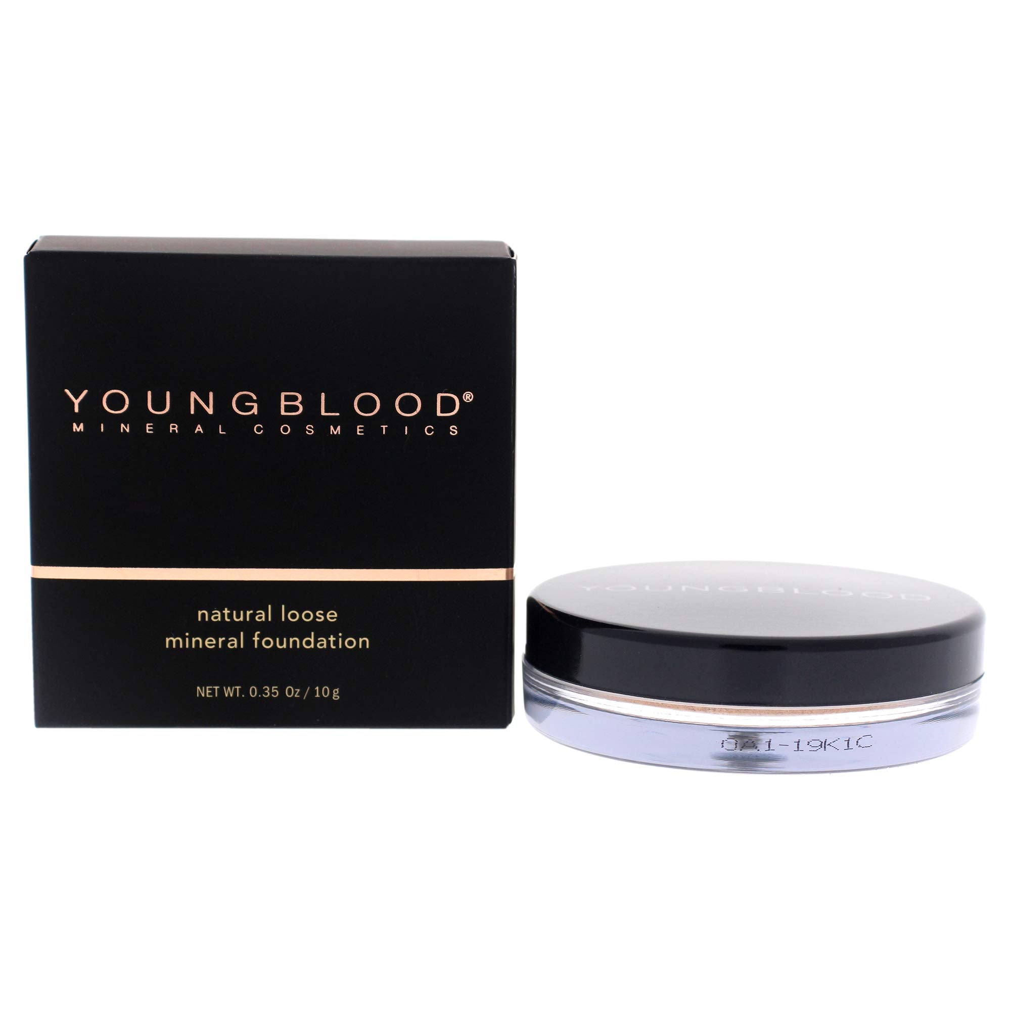 Youngblood Rose Beige Loose Face Powder Foundation, Natural Illuminating Full Coverage Oil Control Matte Lasting, Vegan, Cruelty Free