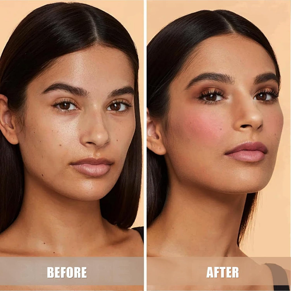 9 Colors Baked Makeup Palette, 4 in 1 Make up Palette with Bronzer, Blush,Highlighters,Eyeshadows,Highly Pigmented& Long-Wearing Formulas Travel-Friendly Beauty Essential