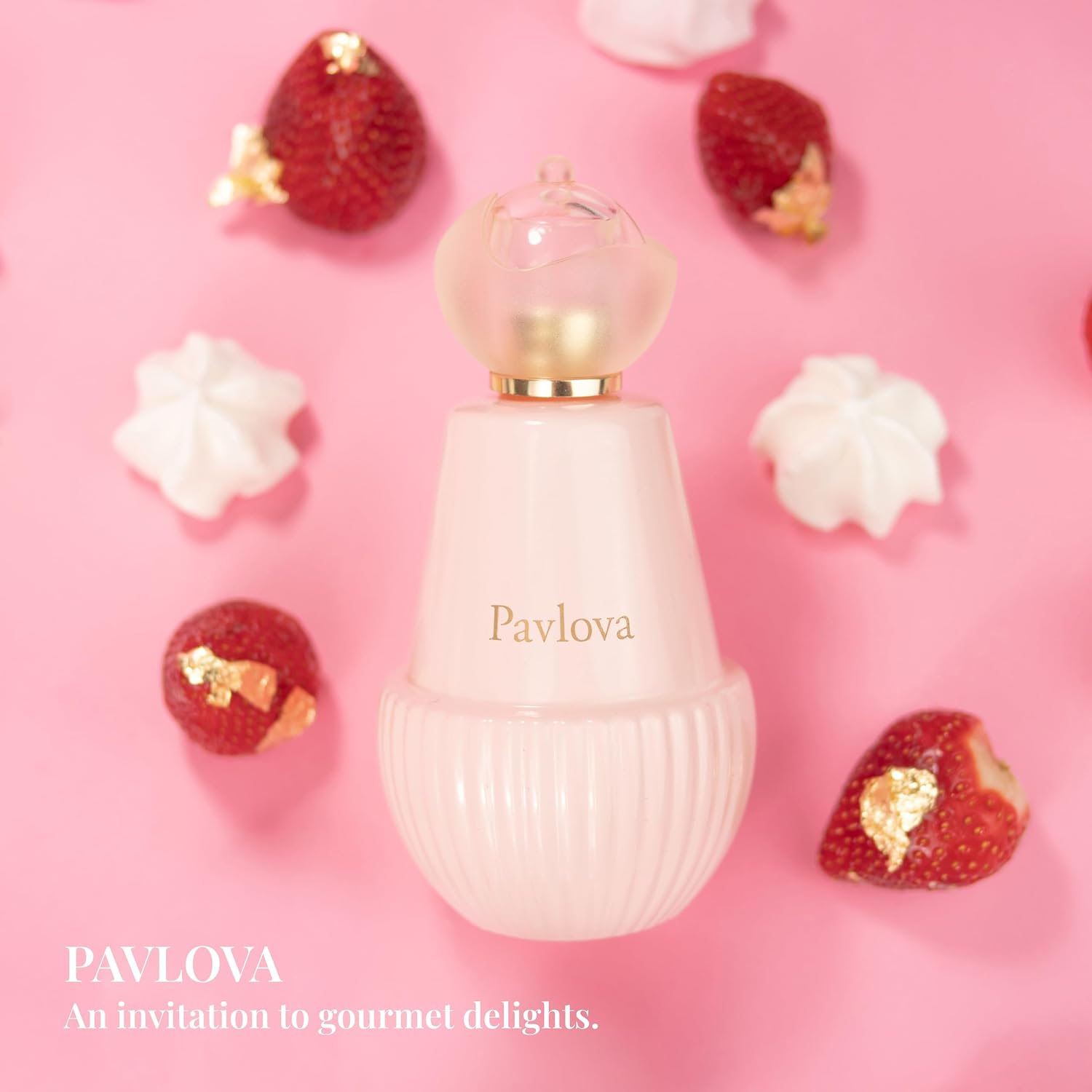 Jeanne Arthes - French Way of Life, Tea Time À Paris, Pavlova Eau De Parfum, Spray Perfume for Women, Fruity Floral Scent, Notes of Strawberry, Candied Apple, Made in France, 3.38 fl.oz