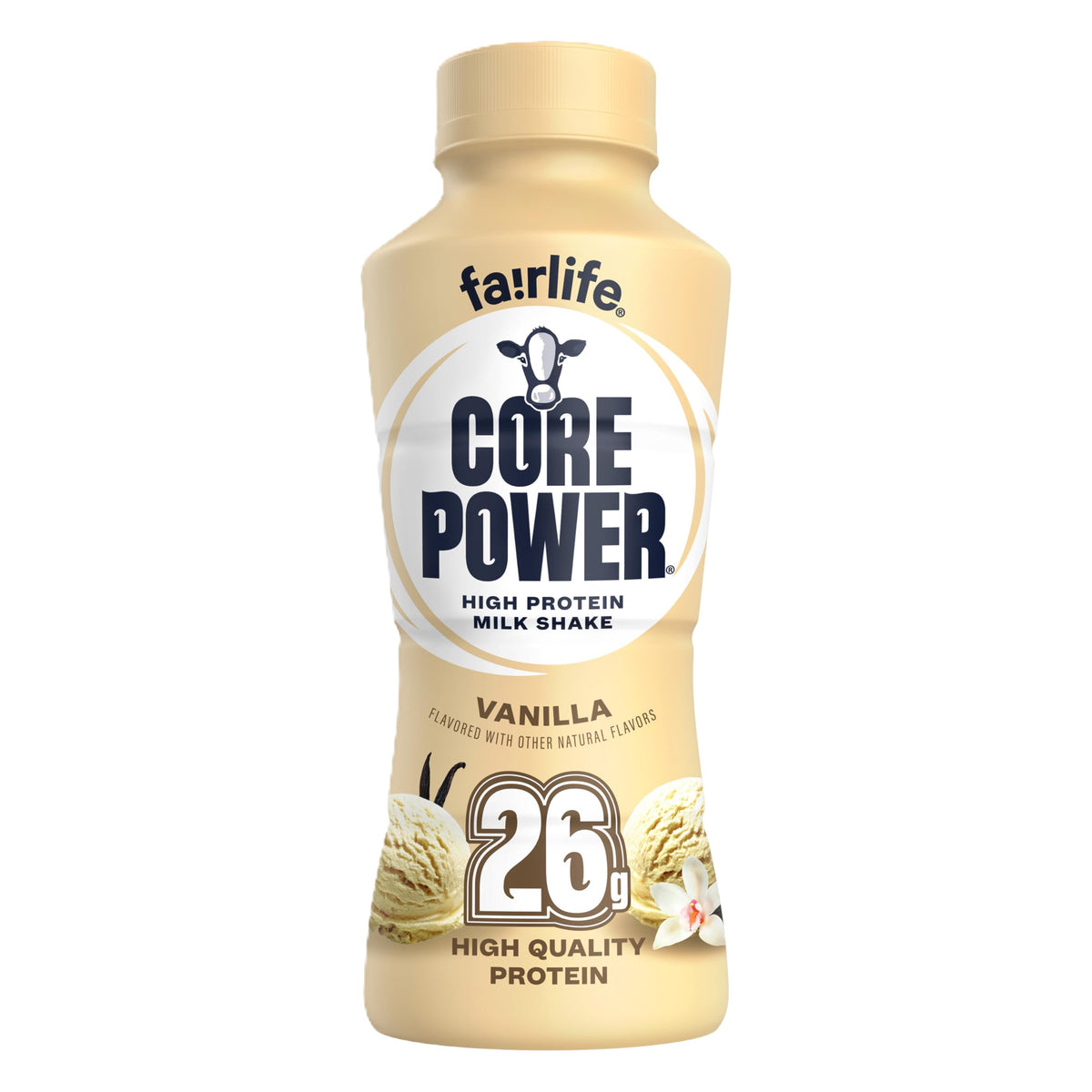 Core Power Protein Shake, Strawberry Banana, 26g Bottle, 14oz